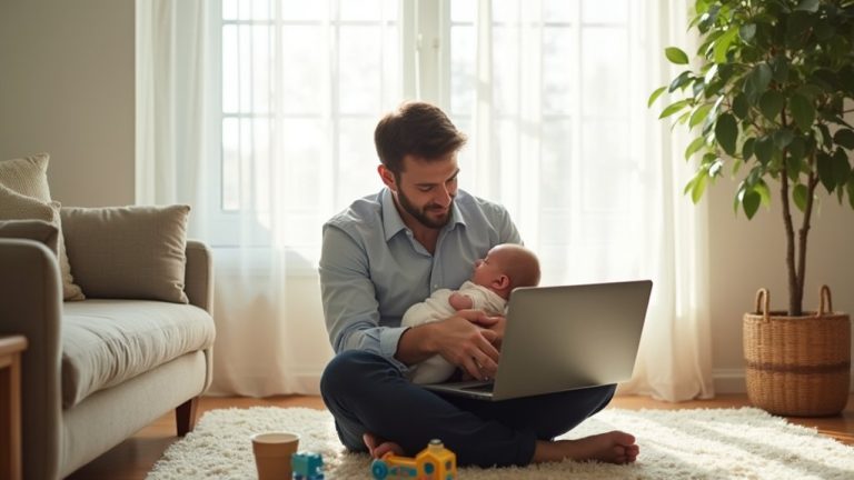 balancing fatherhood and work