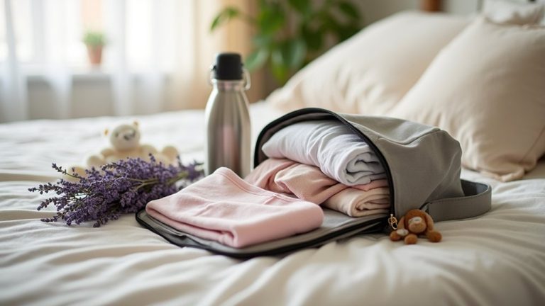 preparing essential hospital bag