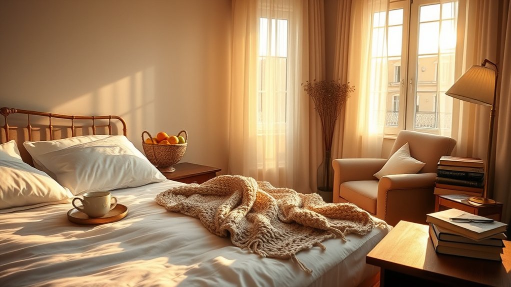 prioritize rest and comfort